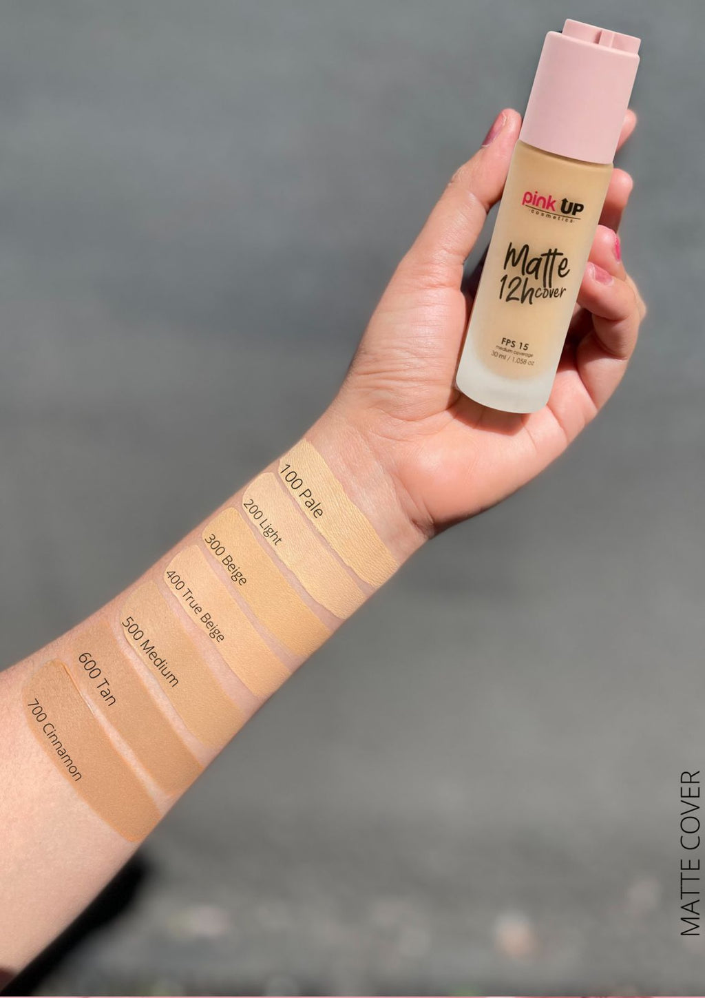 MATTE COVER 12 HORAS